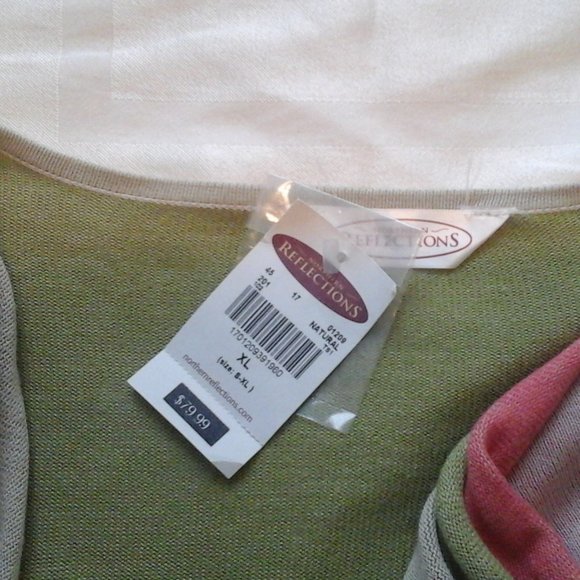 Northern Reflections Tricolour Sweater, XL - Picture 5 of 5